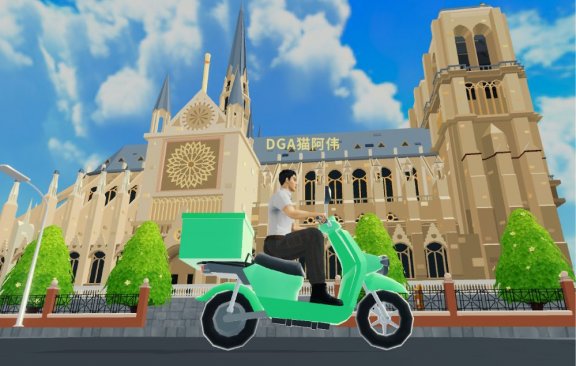 庄严神圣的哥特式大教堂,经过时让人眼前一亮