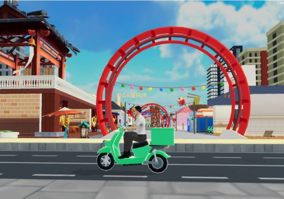 这里的建筑飞檐翘角,这里的店铺美食云集,这里的垃圾遍地都是。
这里是最写实的美食街,每个NWO快递员梦开始的地方。